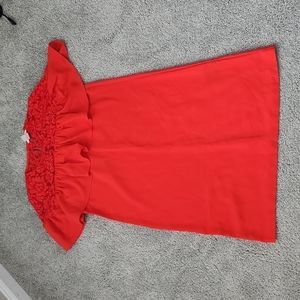H&M red dress size 6